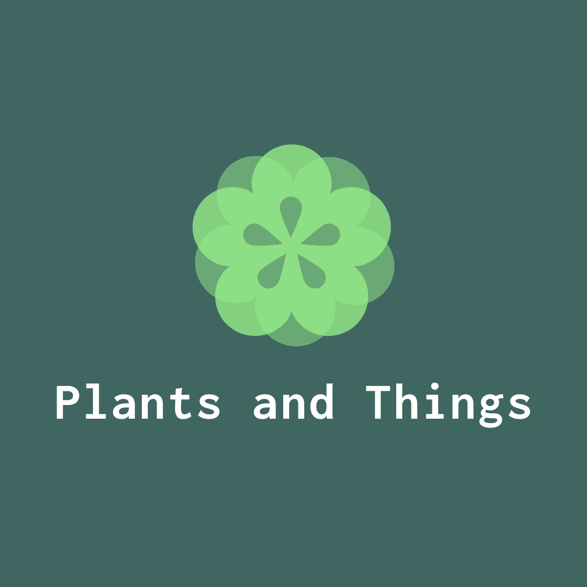website logo things and plants